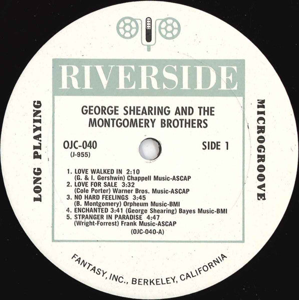 George Shearing And The Montgomery Brothers