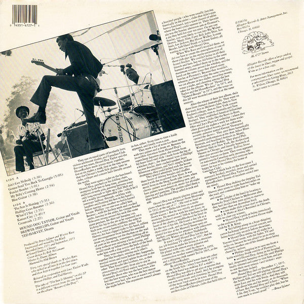 Master Release: Genuine Houserocking Music by Hound Dog Taylor & The House Rockers