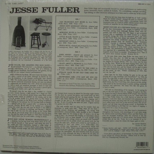 Release: San Francisco Bay Blues-Vinyl-US-1991-OBC-537, S-10051-4441048