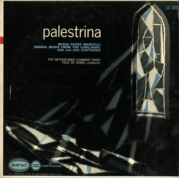 Release: Missa Papae Marcelli / Choral Music From The Lowlands: 15th And 16th Centuries-Vinyl-US-1954-LC 3045-8507924