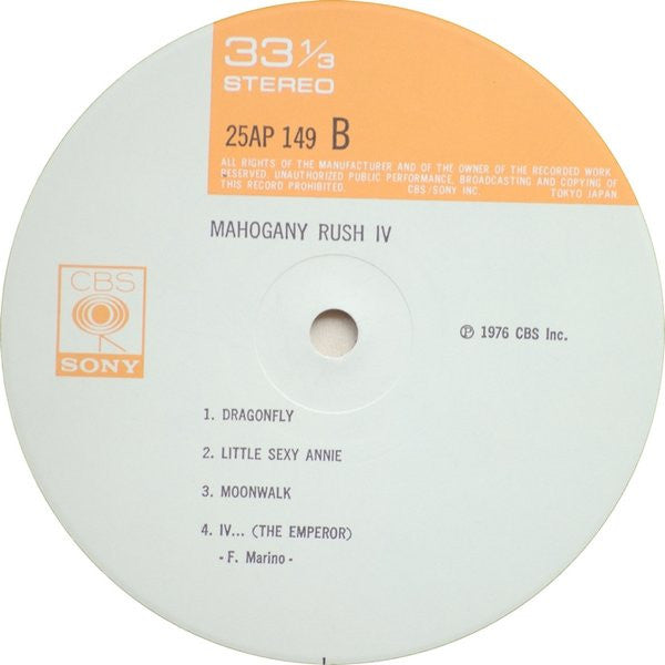 Mahogany Rush IV