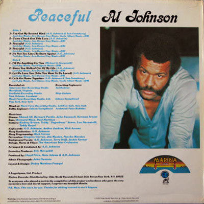 Master Release: Peaceful by Al Johnson