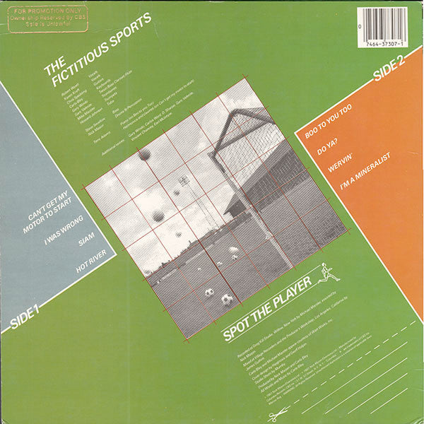 Release: Nick Mason's Fictitious Sports-Vinyl-US-1981-FC 37307-2791425