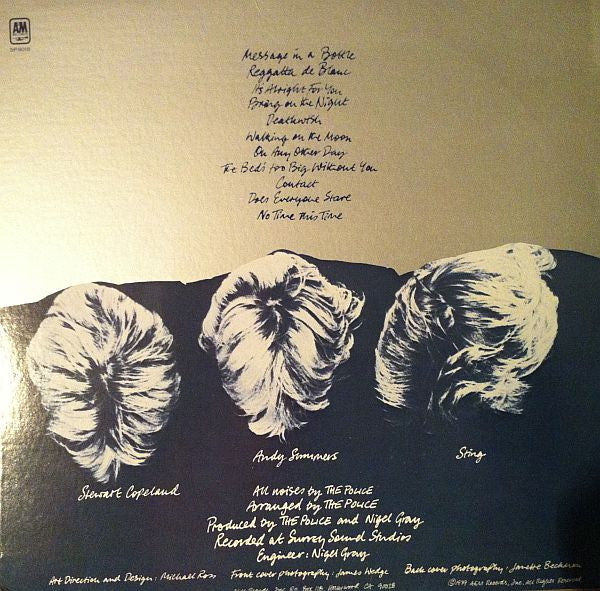 Release: Reggatta De Blanc-Vinyl-US-1980-SP-6018, SP 6018-4302221