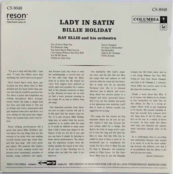 Lady In Satin
