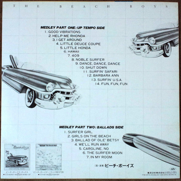 Release: Beach Boys Medley (Long Version)-Vinyl-Japan-1981-ECS-27004-5158656