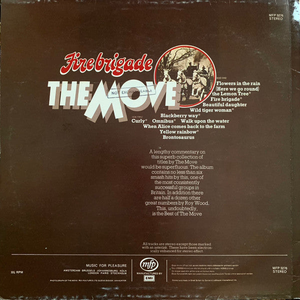 Master Release: Flyback 3 - The Best Of The Move by The Move
