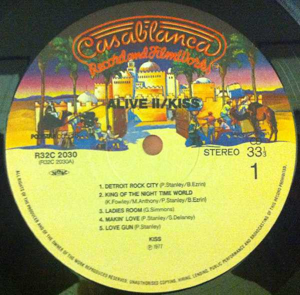 Release: Alive II-Vinyl-Japan-1987-R32C-2030~1, R32C-2030~1-5256617