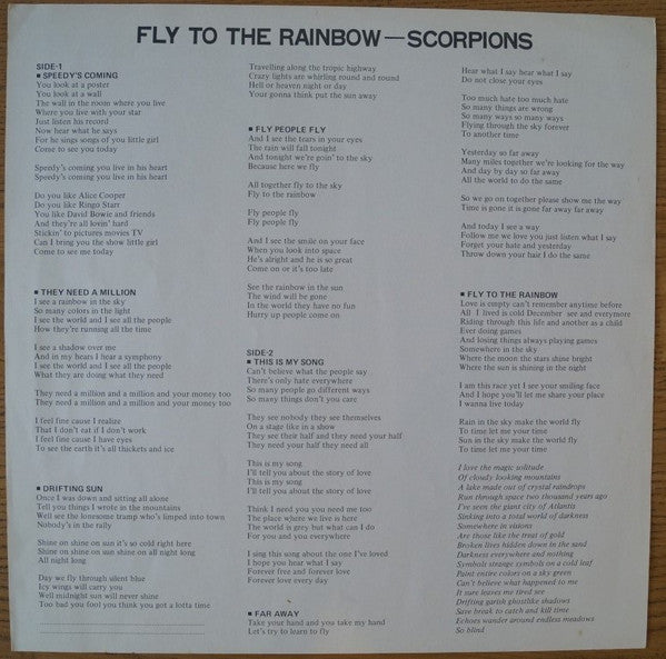 Fly To The Rainbow