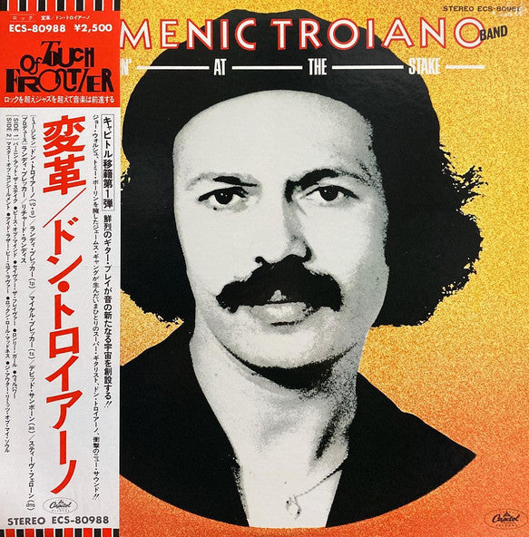 Master Release: Burnin' At The Stake by The Domenic Troiano Band
