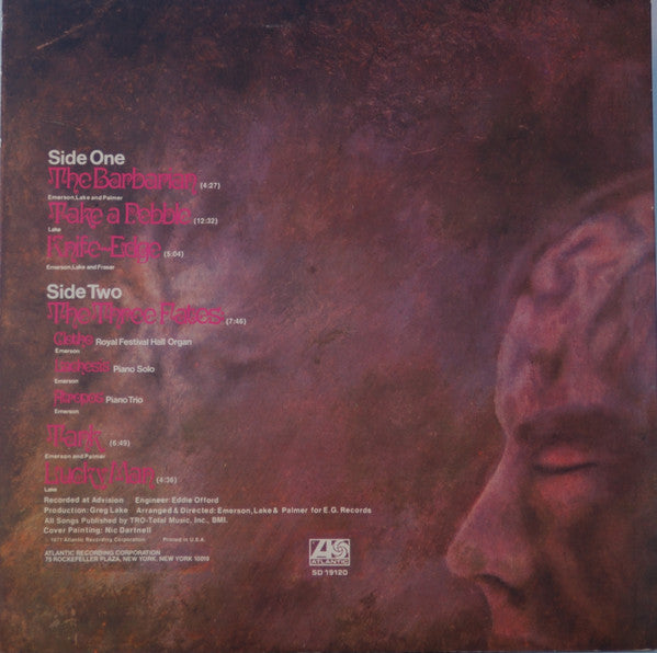 Release: Emerson, Lake & Palmer-Vinyl-US-1977-SD 19120-1444788