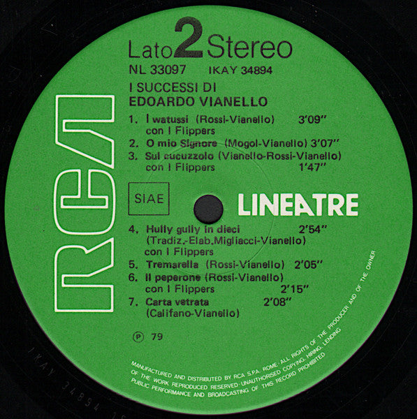 I Successi Di Edoardo Vianello