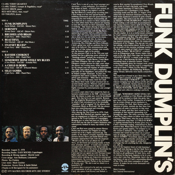 Release: Funk Dumplin's-Vinyl-Denmark-1979-MTX 1002-1942811