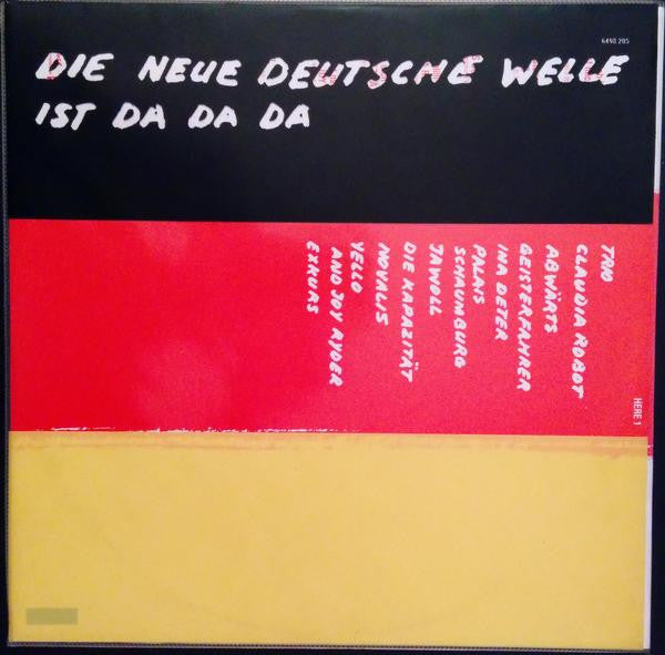 Release: Die Neue Deutsche Welle Ist Da Da Da-Vinyl-Europe-1982-HERE 1, 6498 205-2453108
