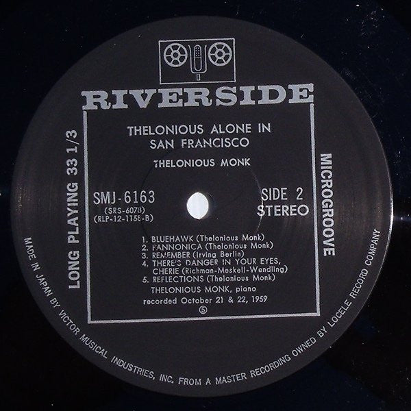 Thelonious Alone In San Francisco