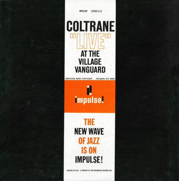 Release: "Live" At The Village Vanguard-Vinyl-US-1968-A-10, AS-10, AS-10-1167959