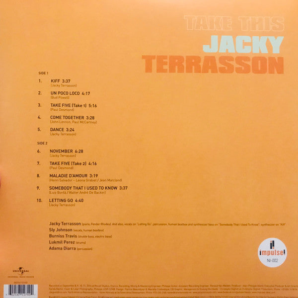 Release: Take This-Vinyl-Europe-2015-NI-002, 0602547127402, 471 274-0, 0602547127402-6847242