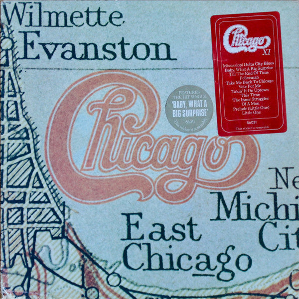 Release: Chicago XI-Vinyl-UK-1977-CBS 86031, 86031, JC 34860-3748247