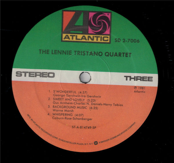 The Lennie Tristano Quartet