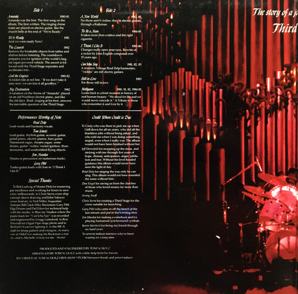 Release: Third Stage-Vinyl-US-1986-MCA-6188-8291896
