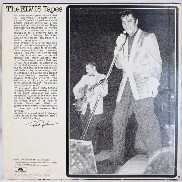 The Elvis Tapes = インタビュー・テープ