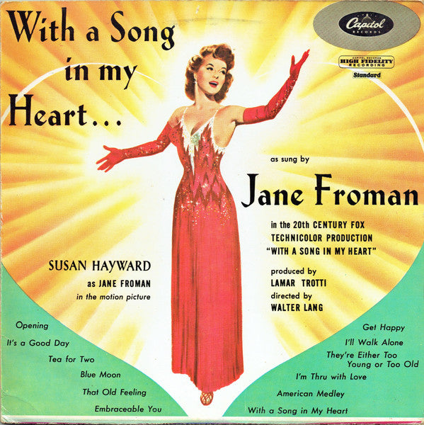 Master Release: With A Song In My Heart by Jane Froman