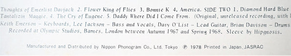 Autumn '67 - Spring '68
