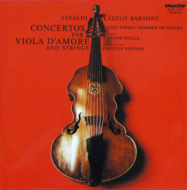 Master Release: Concertos For Viola D'Amore And Strings by Antonio Vivaldi