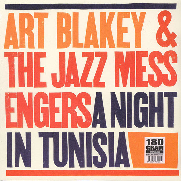 Release: A Night In Tunisia-Vinyl-Europe-2016-VNL 12220 LP-8862801