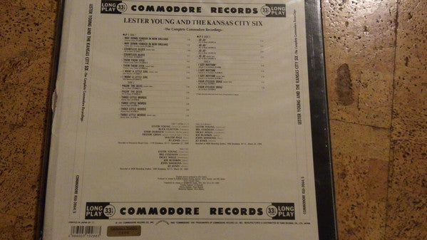 Master Release: Commodore Recordings by Lester Young