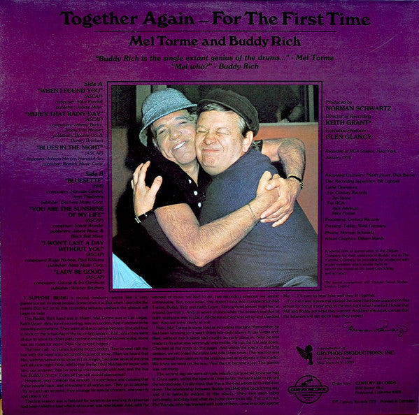 Together Again For The First Time