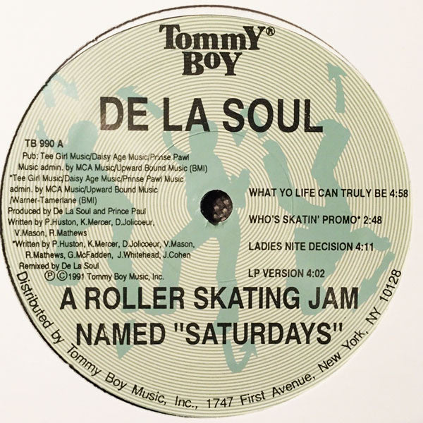 Release: A Roller Skating Jam Named "Saturdays"-Vinyl-US-2002-TB 990-4015692