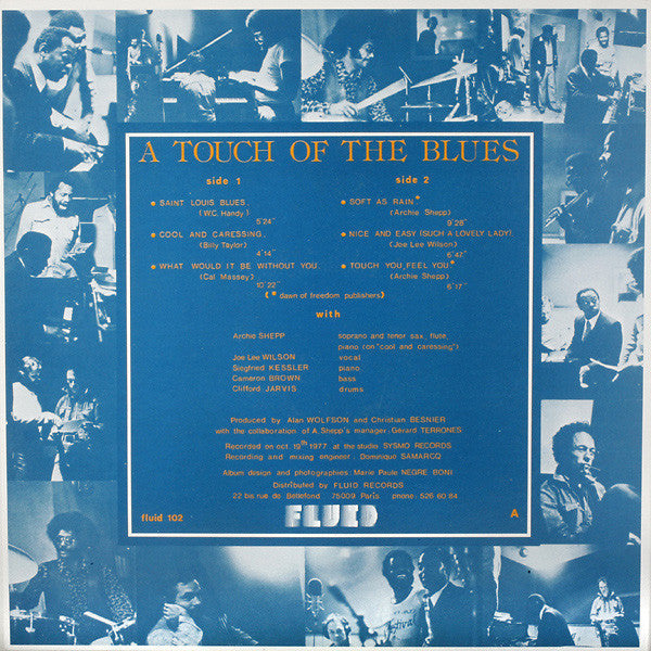 Master Release: A Touch Of The Blues by Archie Shepp