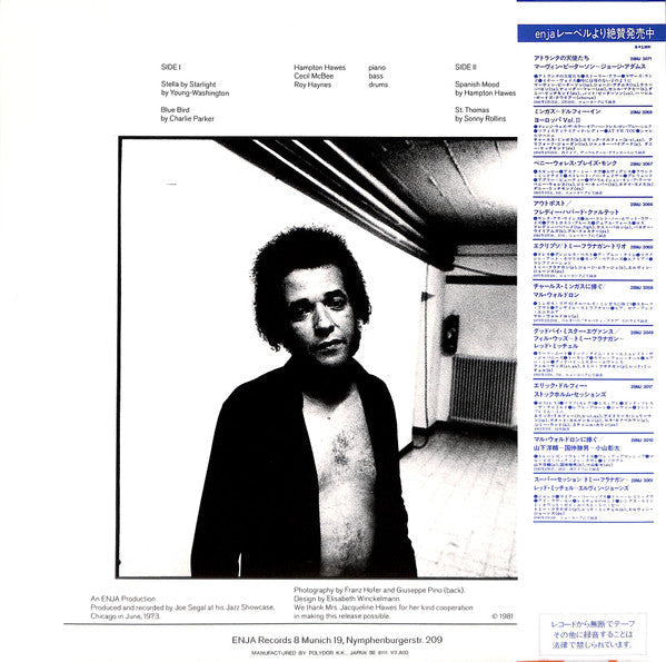 Master Release: Live At The Jazz Showcase In Chicago Volume One by Hampton Hawes