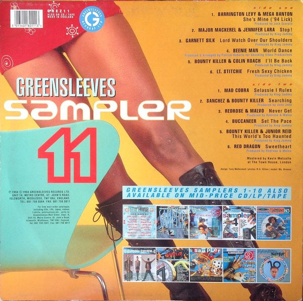 Master Release: Greensleeves Sampler 11 by Various