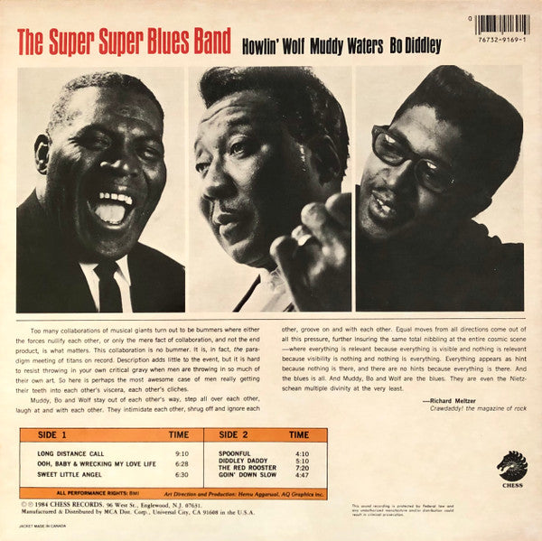 Release: The Super Super Blues Band-Vinyl-US-1984-CH 9169, CH-9169-2190407