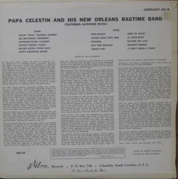 Master Release: Papa Celestin And His New Orleans Ragtime Band by Papa Celestin And His New Orleans Ragtime Band