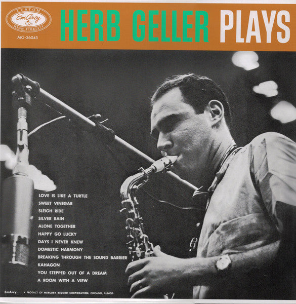 Release: Herb Geller Plays-Vinyl-Japan-1991-DMJ-5008-7798985