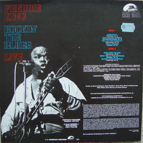 Master Release: Rockin' The Blues - Live! by Freddie King