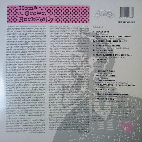 Master Release: Home Grown Rockabilly by Various