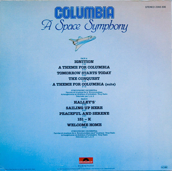 Master Release: Columbia Symphonie Spatiale by The Syncophonic Orchestra