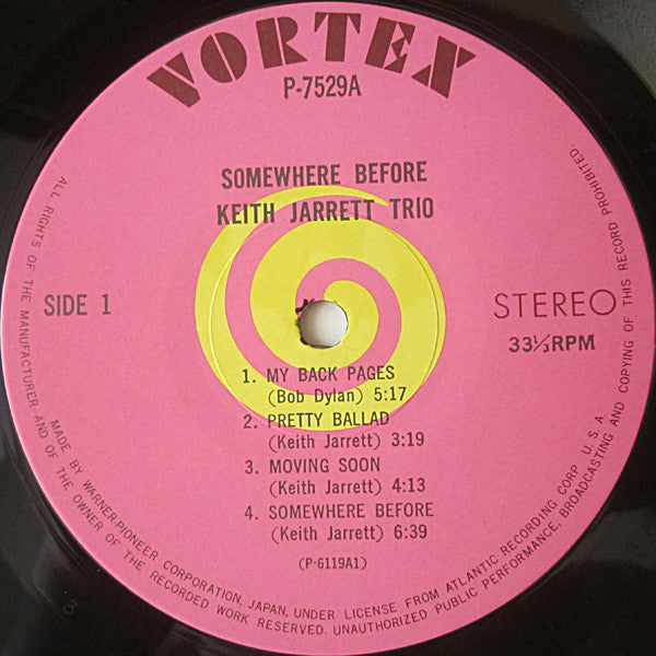 Somewhere Before = サムホエア・ビフォー