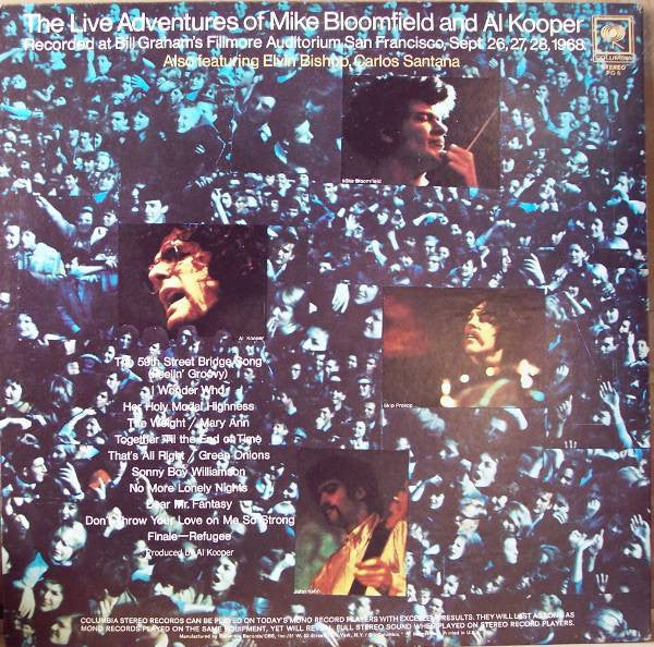 Release: The Live Adventures Of Mike Bloomfield And Al Kooper-Vinyl-US-1970-KGP 6, PG 6, CS 9742, CS 9765-2413251