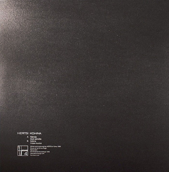Release: Kohina-Vinyl-Finland-2010-SÄHKÖ-004, SÄHKÖ 4-2188276