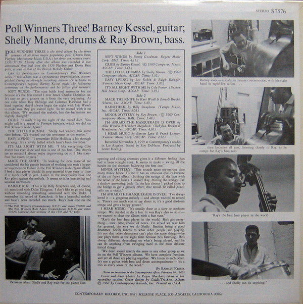 Release: Poll Winners Three!-Vinyl-US-1979-S7576, S 7576-2645755