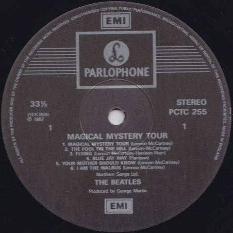Release: Magical Mystery Tour-Vinyl-UK-None-PCTC 255, 0C 066 — 06 243-1626692