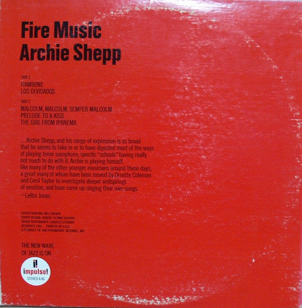 Release: Fire Music-Vinyl-US-None-AS-86, AS-86-2506910