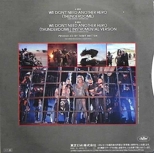 Release: We Don't Need Another Hero (Thunderdome)-Vinyl-Japan-1985-ECS-17565-2891707