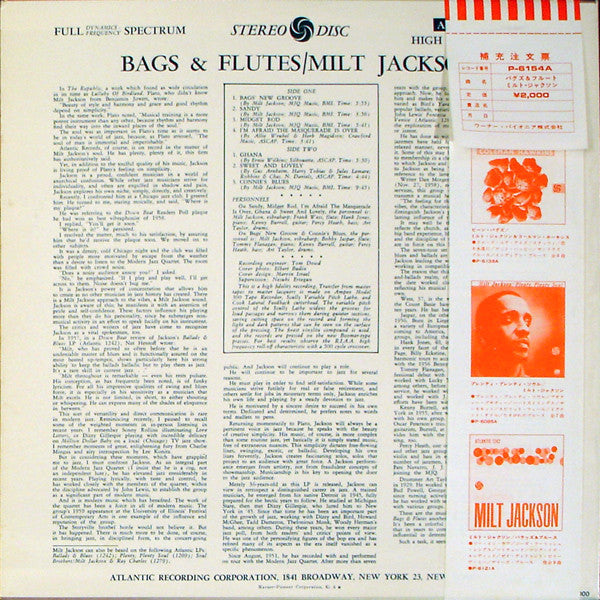 Bags & Flutes