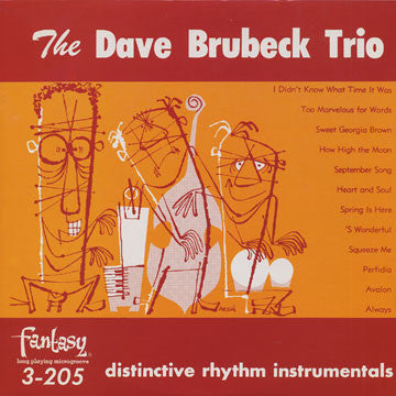 Master Release: Distinctive Rhythm Instrumentals by The Dave Brubeck Trio